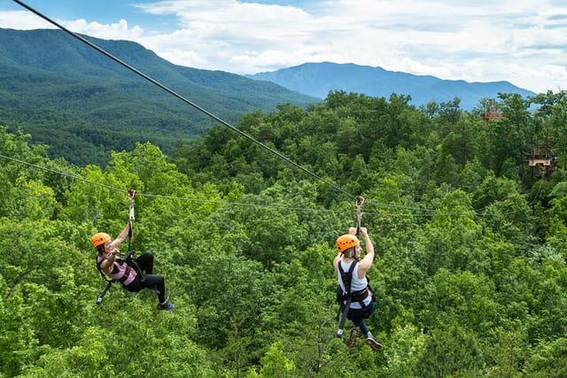 CLIMB Works Smoky Mountains MountainTop Zipline Tour